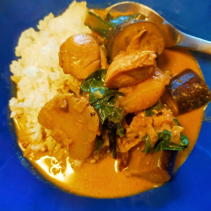時短 レッドカレー